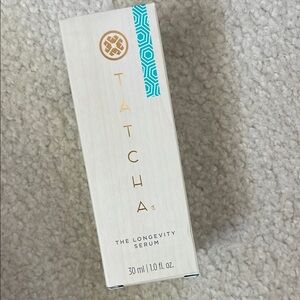 Tatcha Longevity Serum in Elegant White and Gold